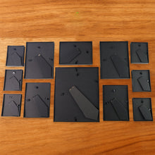 Black 12 Photo Frame Set