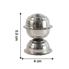 Compact steel incense holder        
