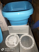 Small foldable washing machine, easy to carry anAMODO